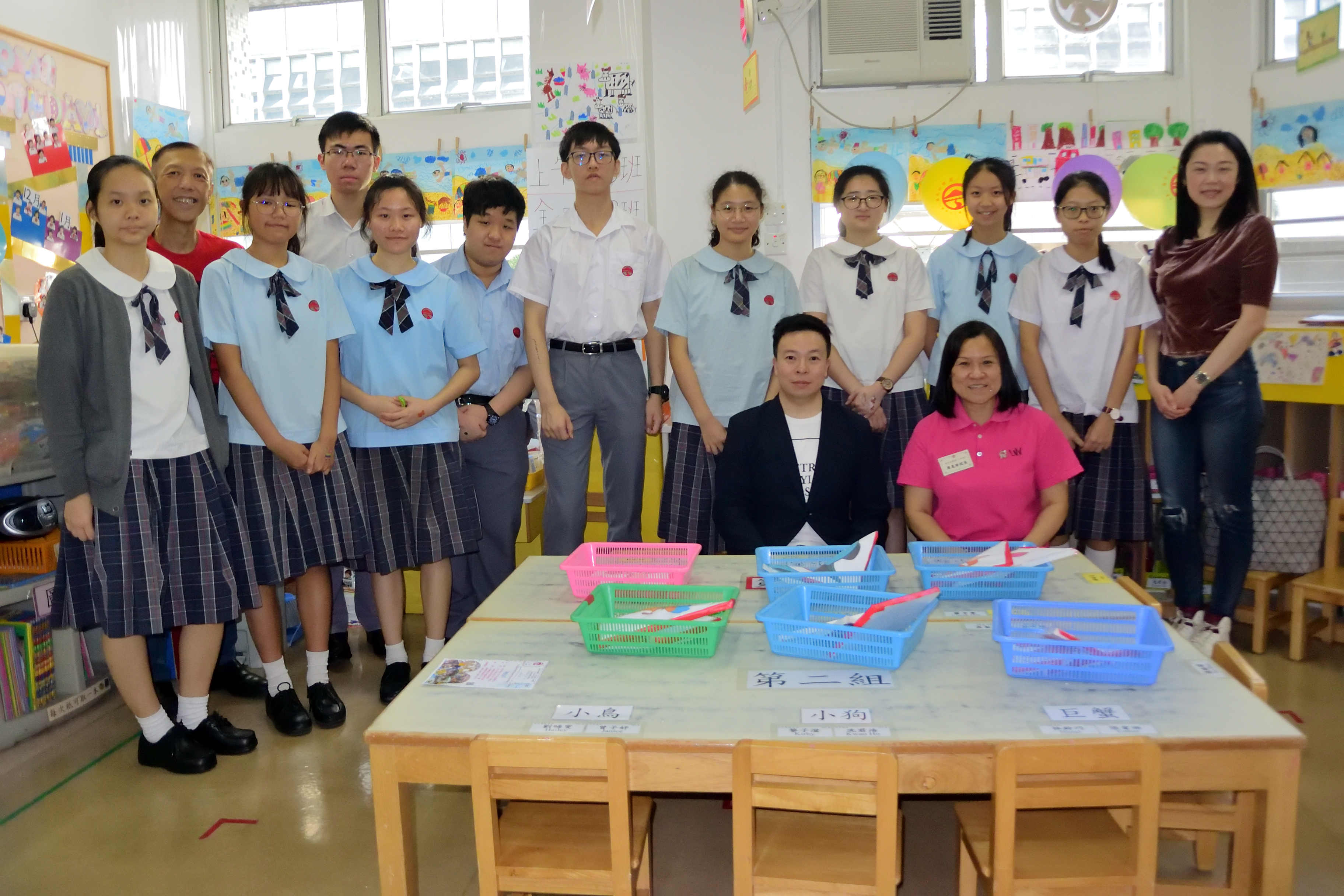 5B班參與嶺南幼稚園同樂日