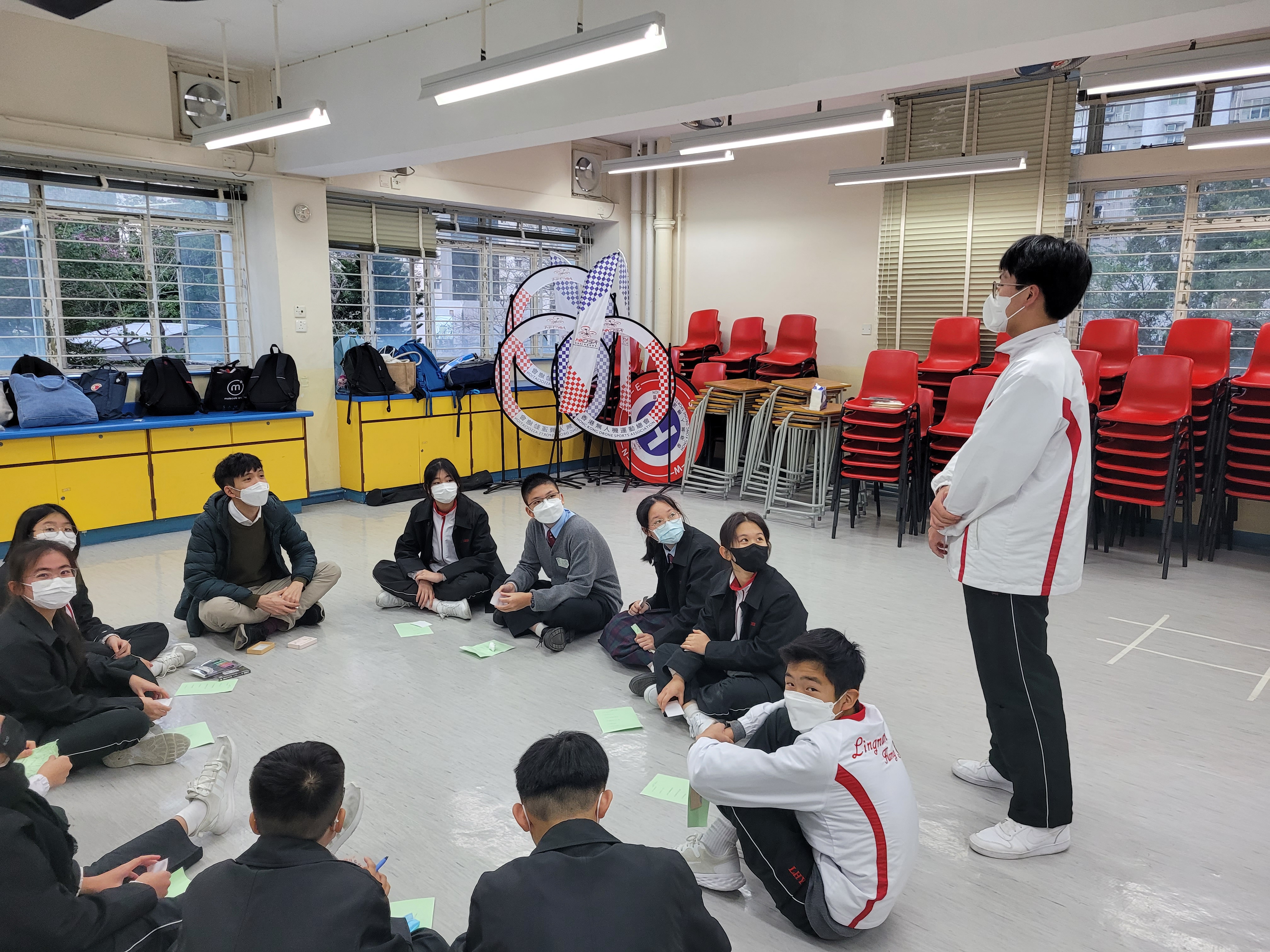 中二級先鋒迎新及領袖訓練活動