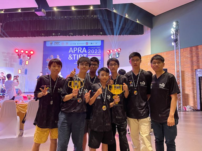 2023 APRA亞太機械人聯盟競賽-泰國國際錦標賽囊括冠軍和亞軍！