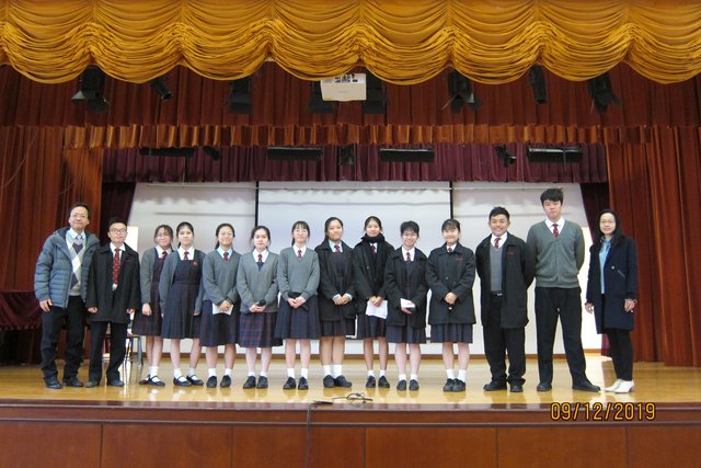 中四先鋒到小學主持德育周會