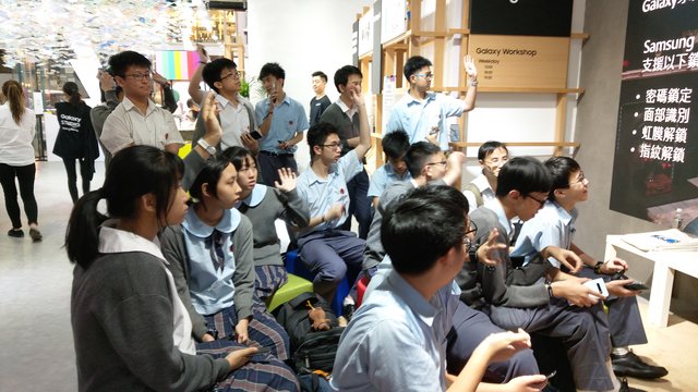 創科會參觀Samsung 科技快閃館