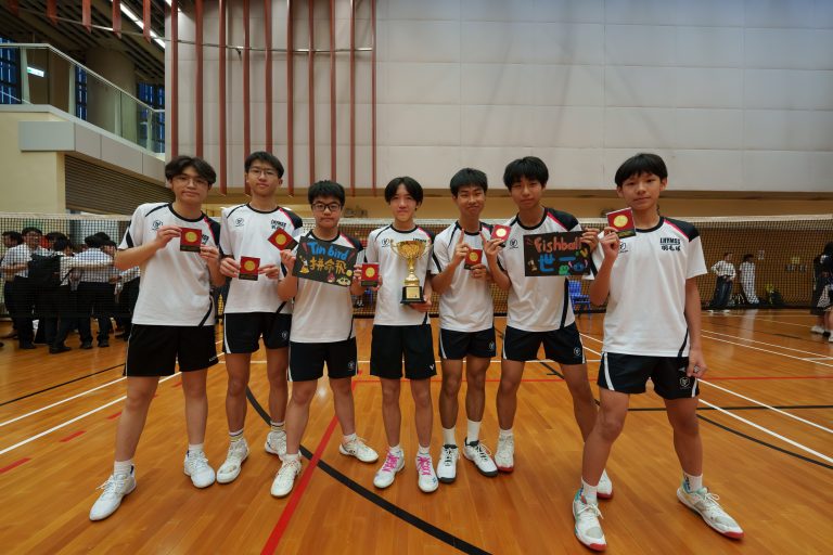 羽毛球隊比賽捷報：男子乙組奪冠、男子全隊榮膺港島區第三組別殿軍