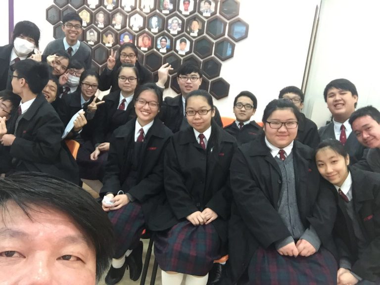 4E 班與校長談心